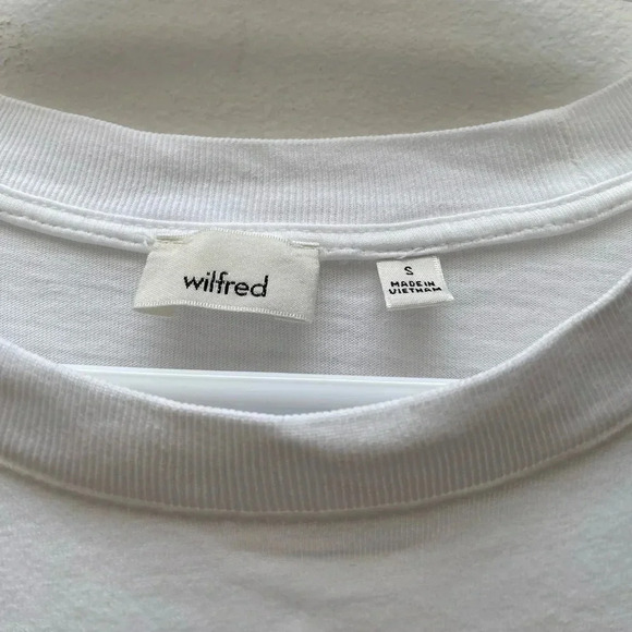 ARITZIA - WILFRED Wrap Around Crew Neck Tshirt - Picture 3 of 7